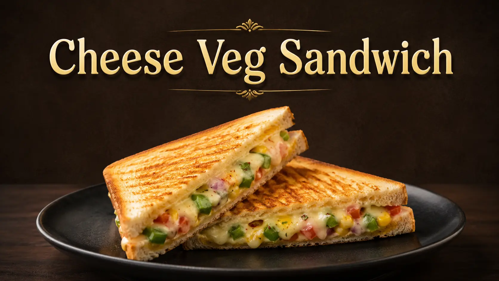 cheese veg sandwich made with bread, cheese, cucumber and tomato as a quick kids snack