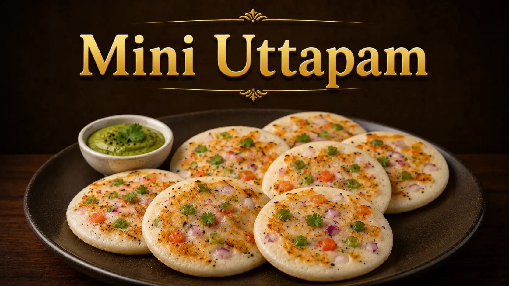 बच्चों के लिए झटपट बन जाने वाले 7 tasty snacks - mini uttapam made with idli batter and vegetables as a quick kids snack