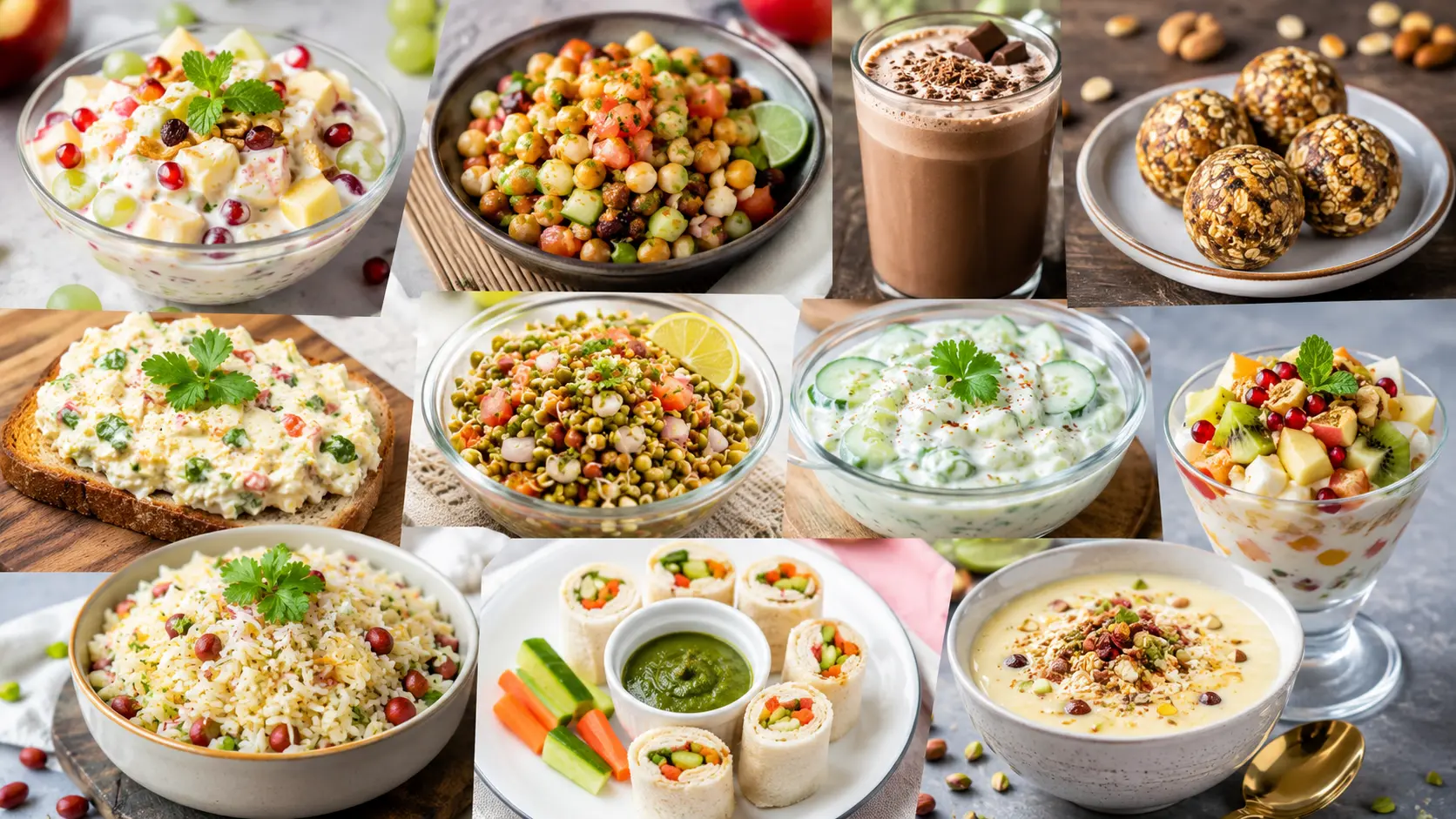 Non-Flame Recipes: जब कुकिंग का बिल्कुल मन न हो, तो मिनटों में बनाएं ये 10 Recipes