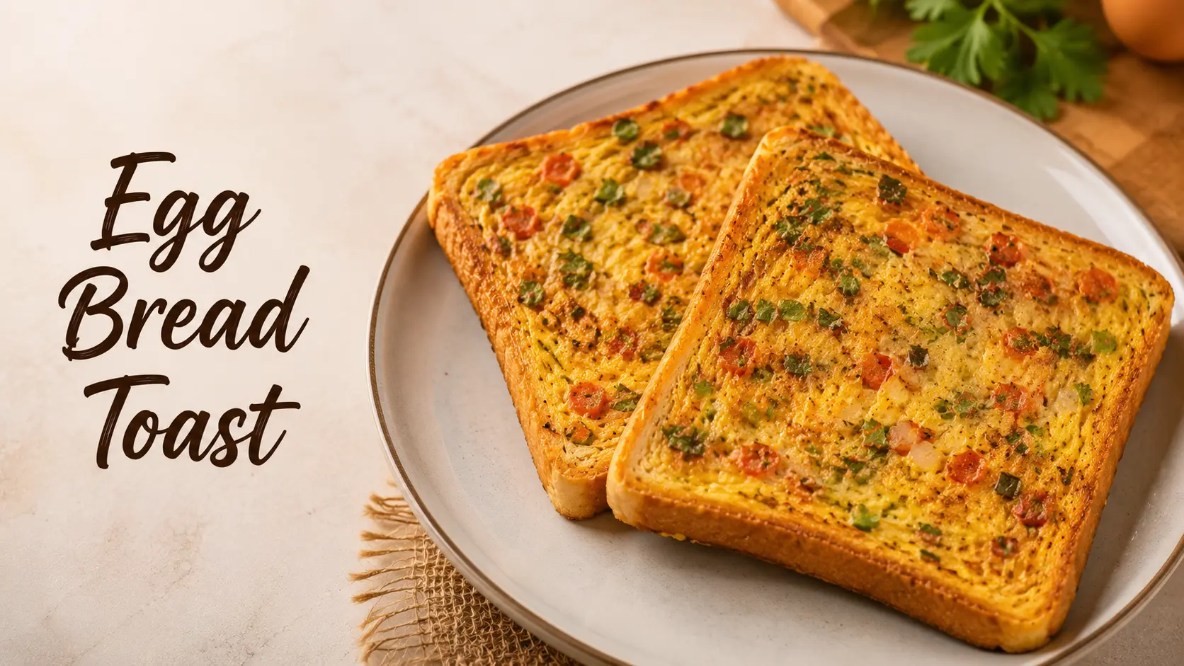 Egg Bread Toast Recipe – अंडे और ब्रेड से बनी आसान और कुरकुरी Egg Toast Recipe