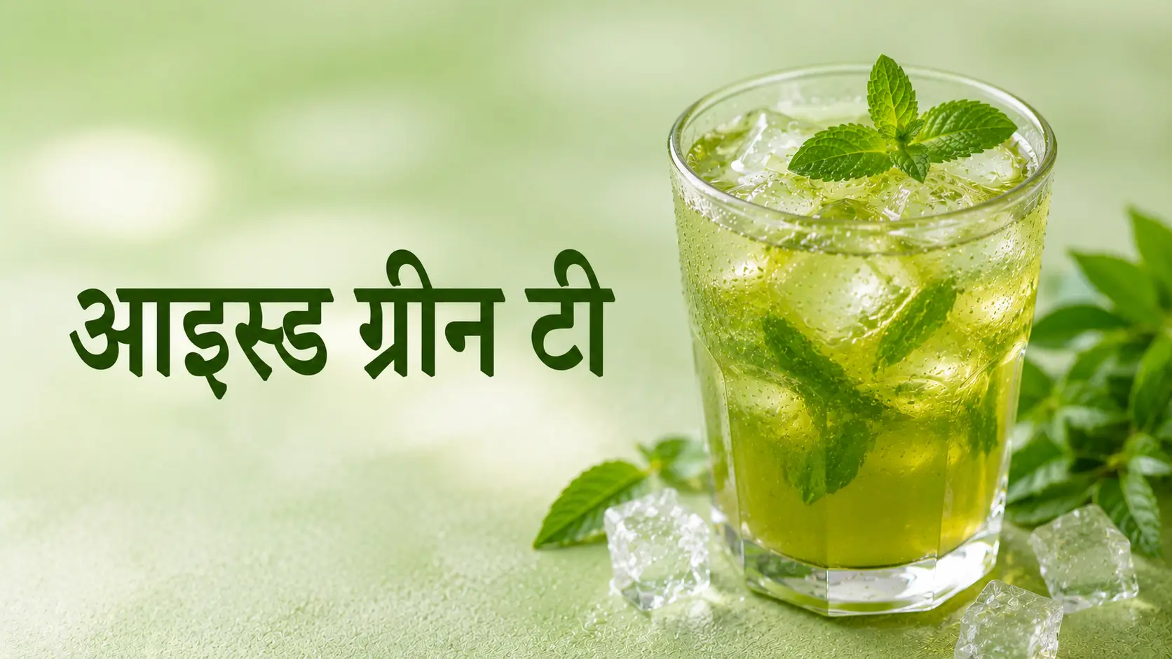 आइस्ड ग्रीन टी – ठंडी और ताज़गीभरी Iced Green Tea Recipe गर्मियों के लिए