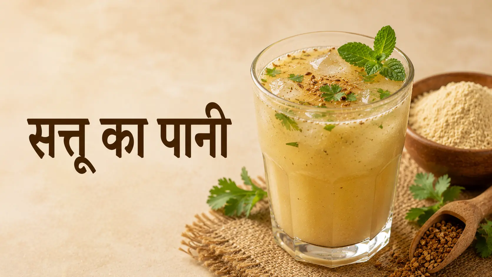 सत्तू का पानी – ठंडा और ताज़गीभरा Sattu Ka Pani Recipe गर्मियों के लिए