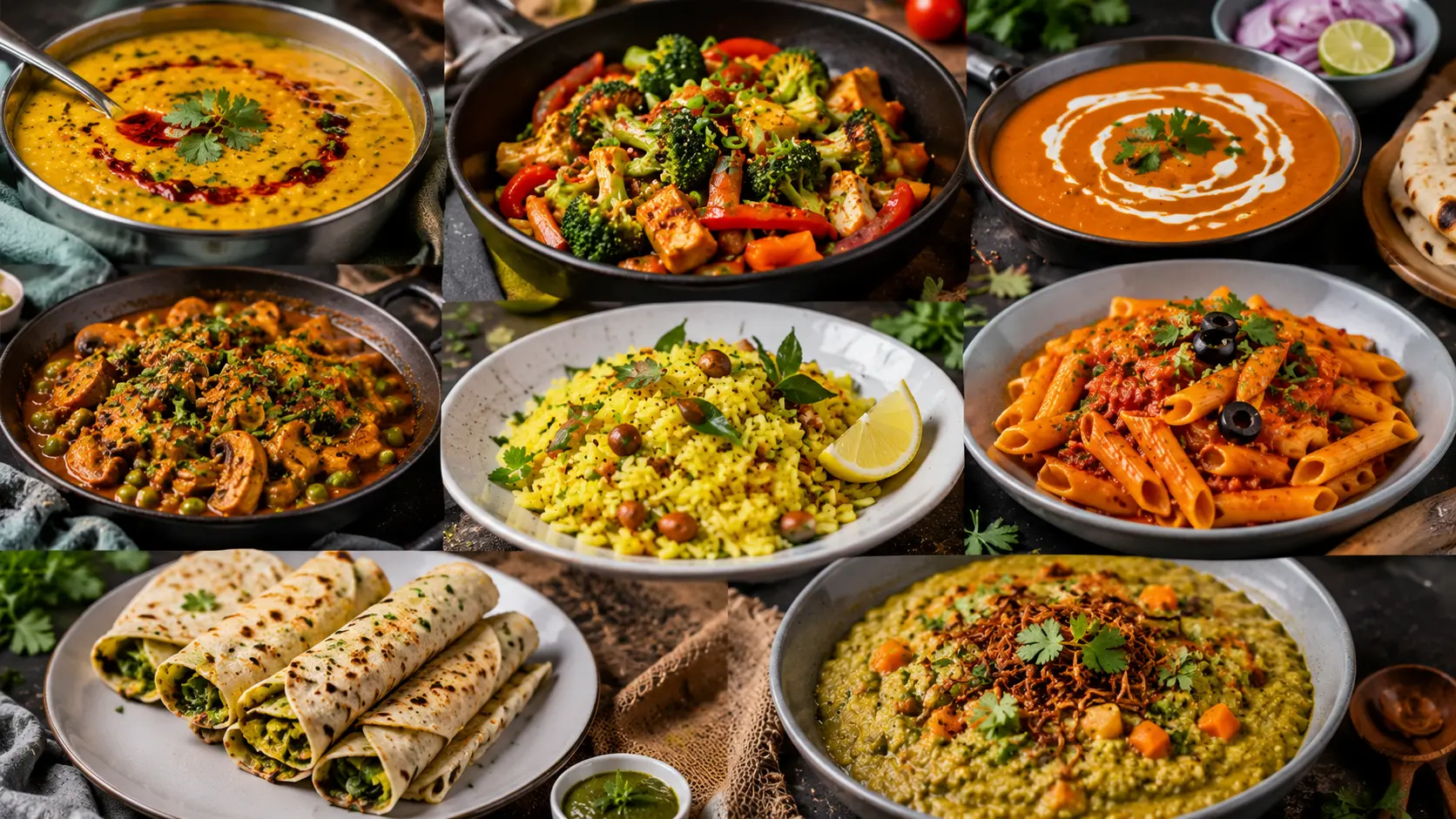 7 quick and easy dinner recipes ideas for daily cooking and simple home meals