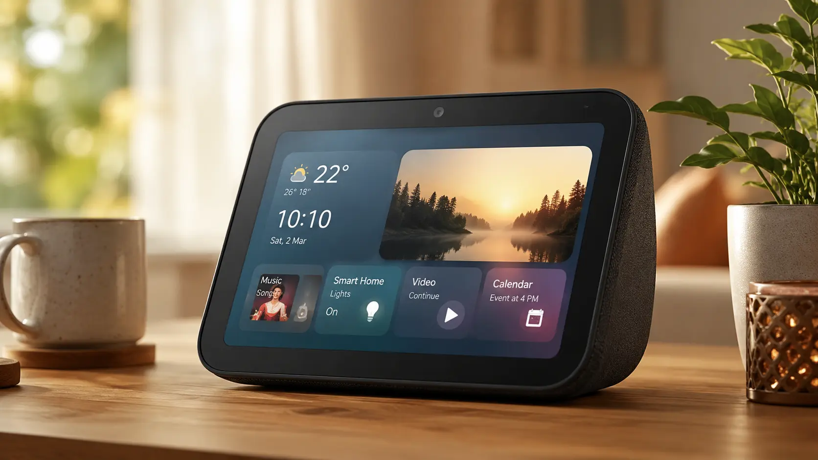 Explore the Amazon Echo Show 8 Speaker Review featuring Alexa, HD touchscreen display, premium sound quality, smart home controls, video calling, and modern smart home functionality.