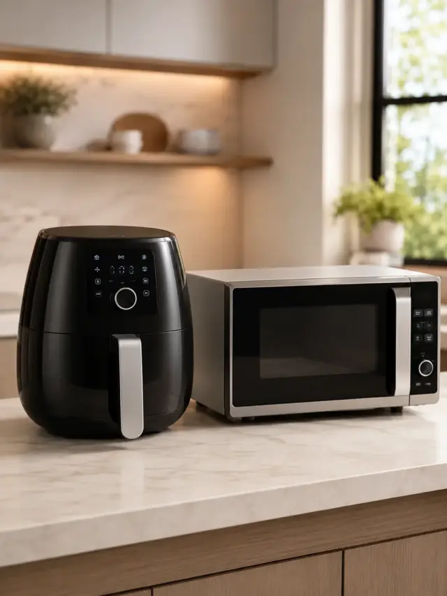 Air Fryer या Microwave? खरीदने से पहले जरूर जानें ये बड़े अंतर!