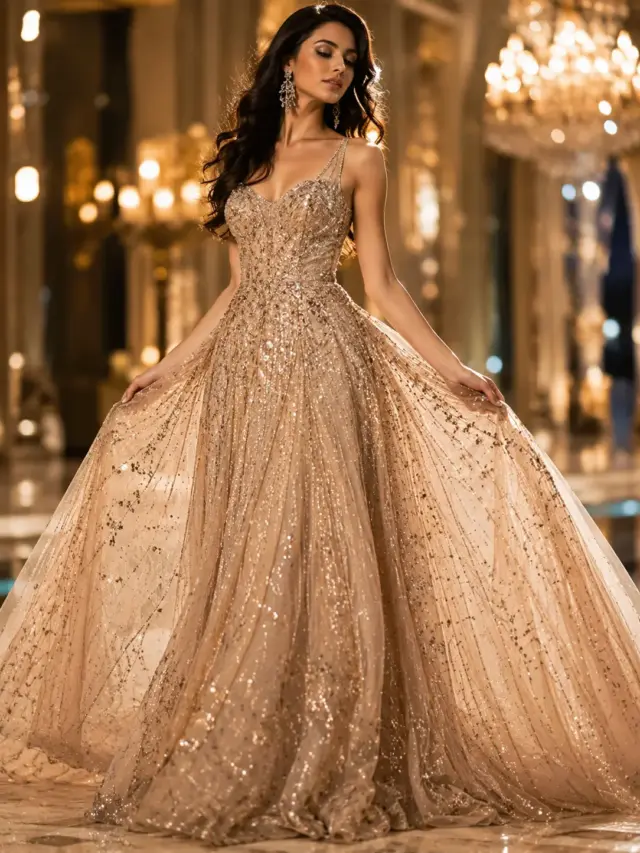 Bollywood inspired gown looks में stylish और elegant party wear outfit जो हर पार्टी में अलग दिखाए