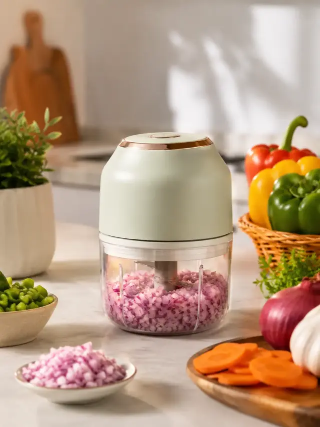 Electric Vegetable Chopper: किचन का नया Game Changer