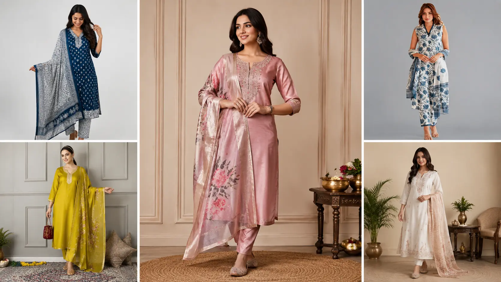 ₹499 में मिलने वाले ट्रेंडिंग महिला Kurta Sets का कलेक्शन
