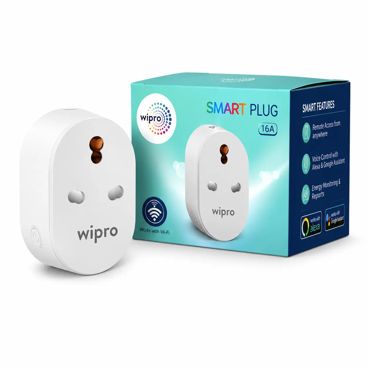 Wipro 16A WiFi Smart Plug