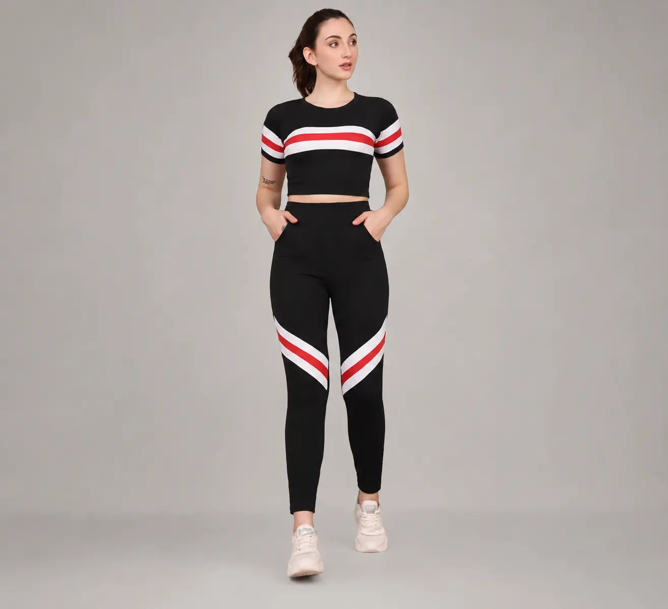 Colorblock Sports Tracksuit