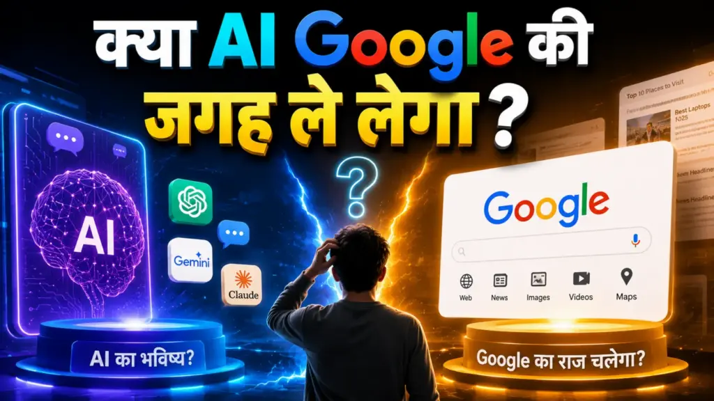 क्या AI Google Search की जगह ले सकता है? AI vs Google Search की तुलना